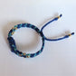 Blue - Green Labradorite Macrame Bracelet
