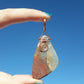 Moss Agate Wire Wrapped Pendant