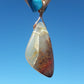 Moss Agate Wire Wrapped Pendant