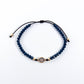 Bracelet Mauvais Œil Bleu avec Zircons