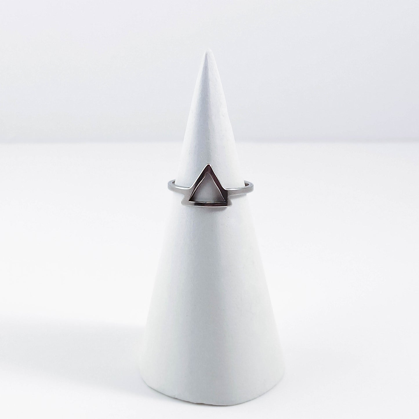 Triangle Stainless Steel Ring