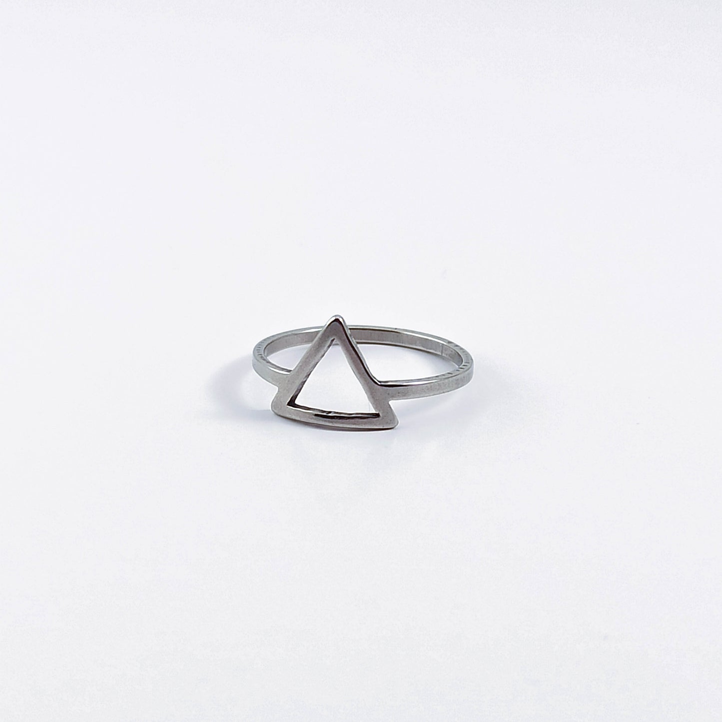 Triangle Stainless Steel Ring