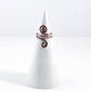 Copper Wire "Midi" Hammered Ring
